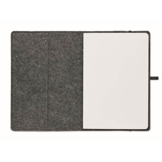 DIN A5 Notizbuch RPET-Filz