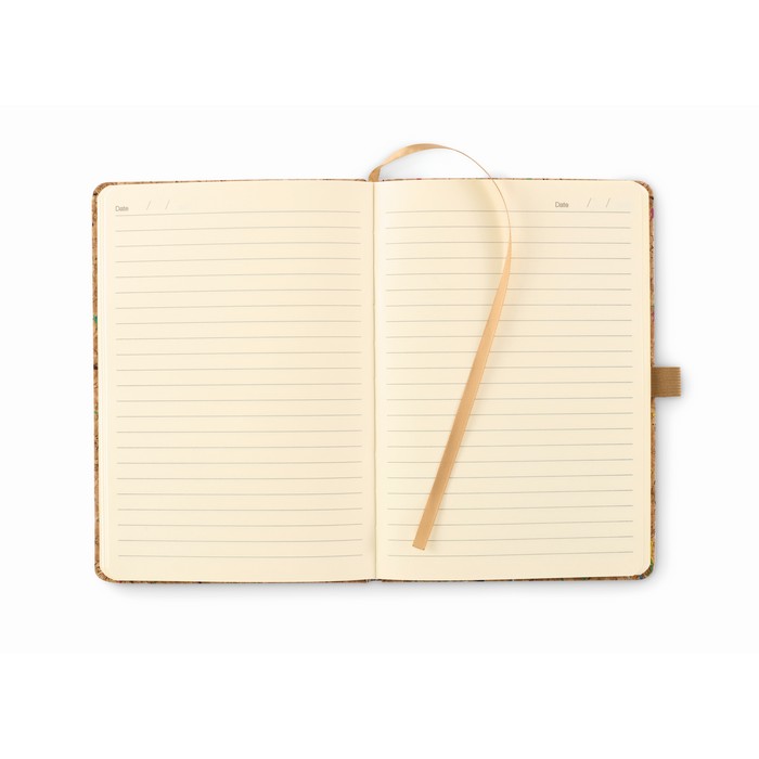 DIN A5 Notizbuch Kork