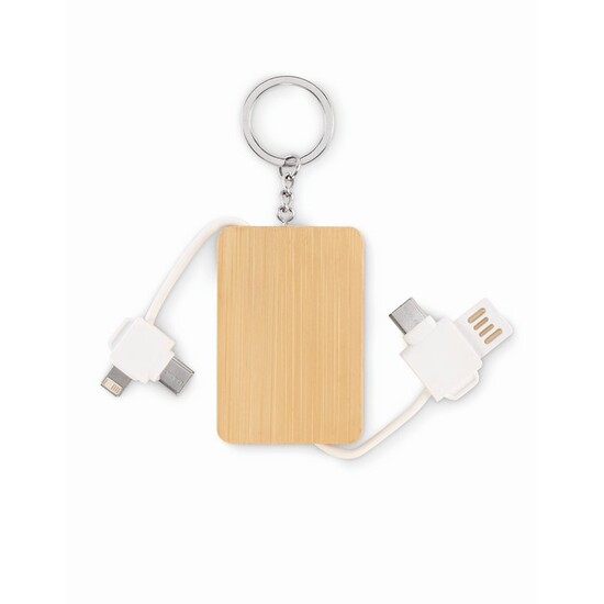 Schlüsselring mit Ladekabel