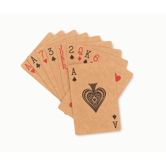 Recycelte Spielkarten