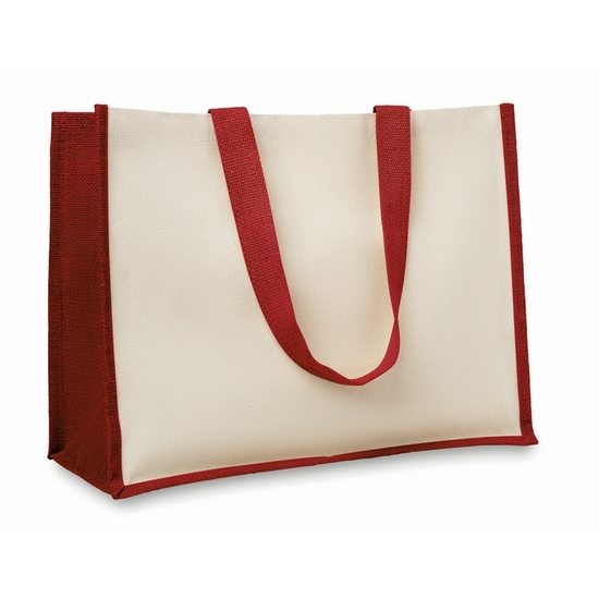 Jute/Canvas Shopper