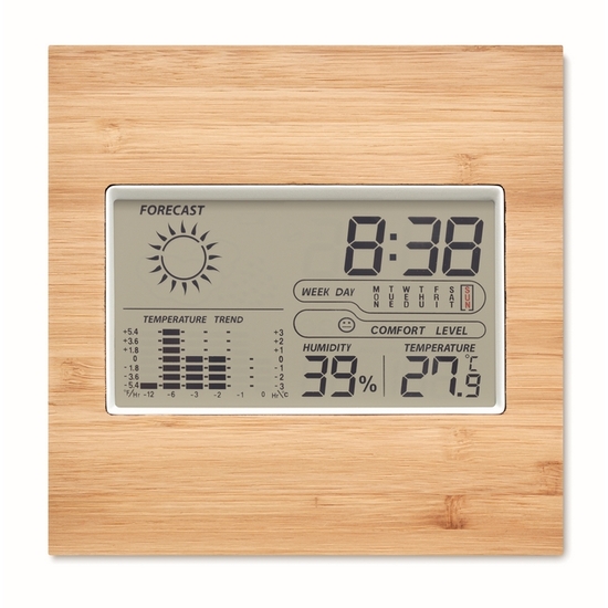 Wetterstation Bambus