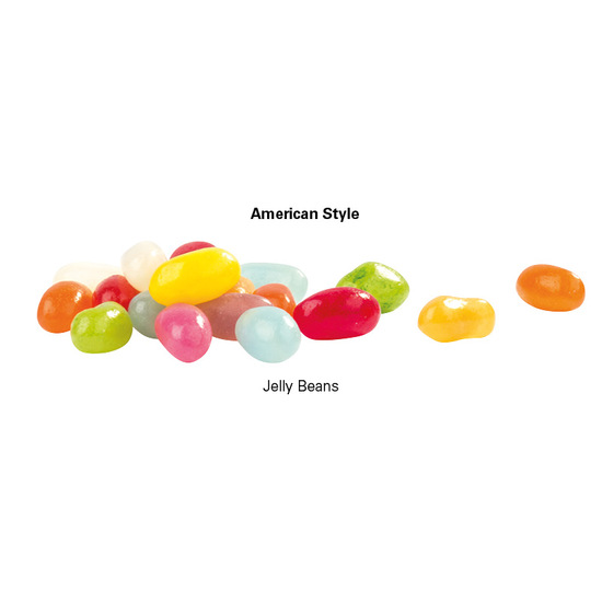 Minitüte, 10 g, Folie transparent, Jelly Beans