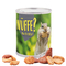 Snack Dose, gebrannte Mandeln und Erdnüsse