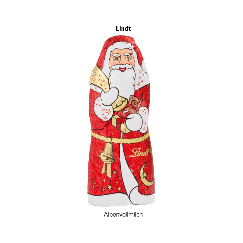 Lindt Weihnachtsmann 10g in der Werbebox