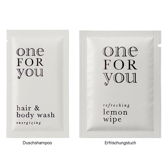 Werbekarte long, Duschshampoo