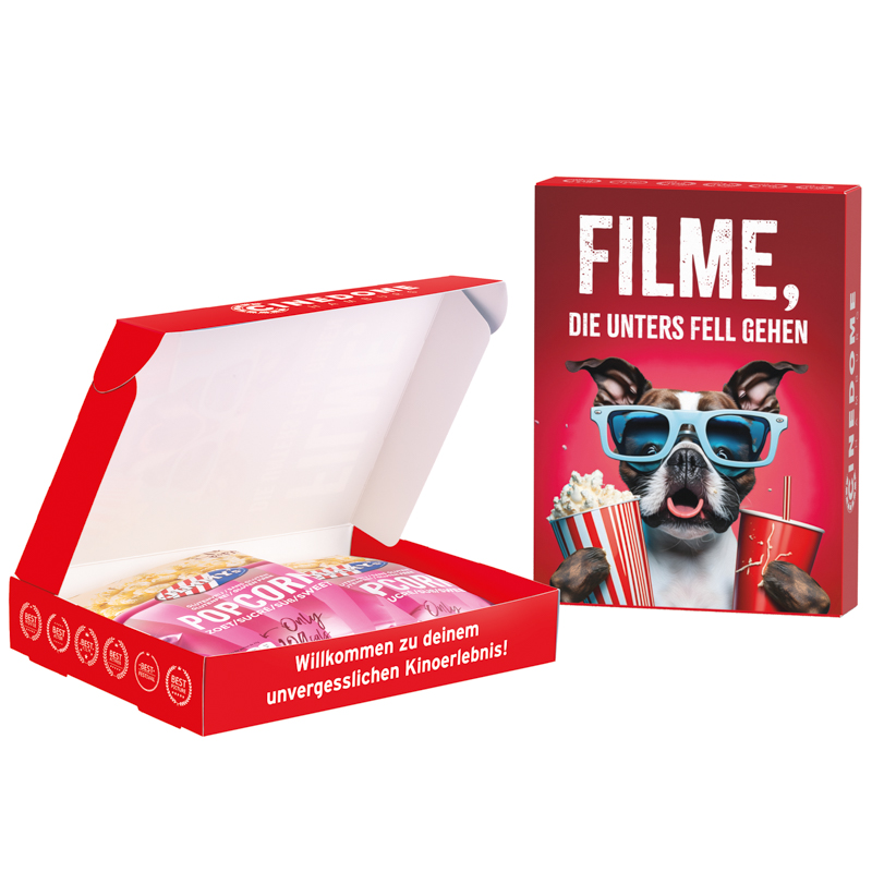 Klappschachtel JIMMY's Popcorn Süß