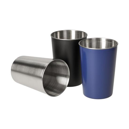 Edelstahlbecher "Metallo", 270 ml