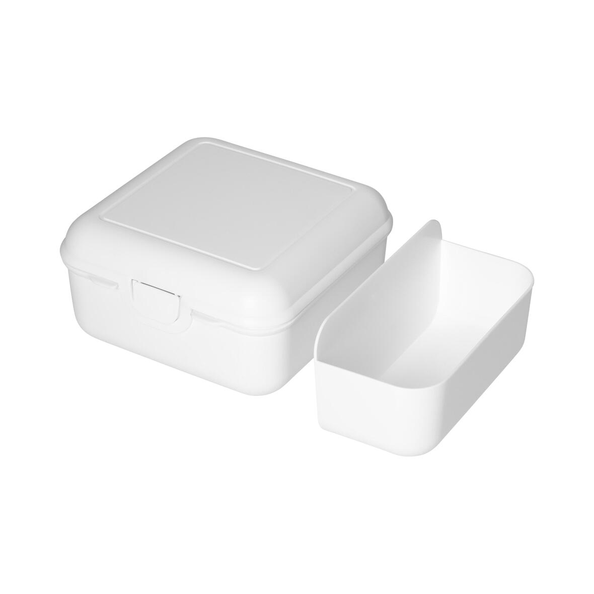 Vorratsdose "Cube" deluxe, mit Trennschale