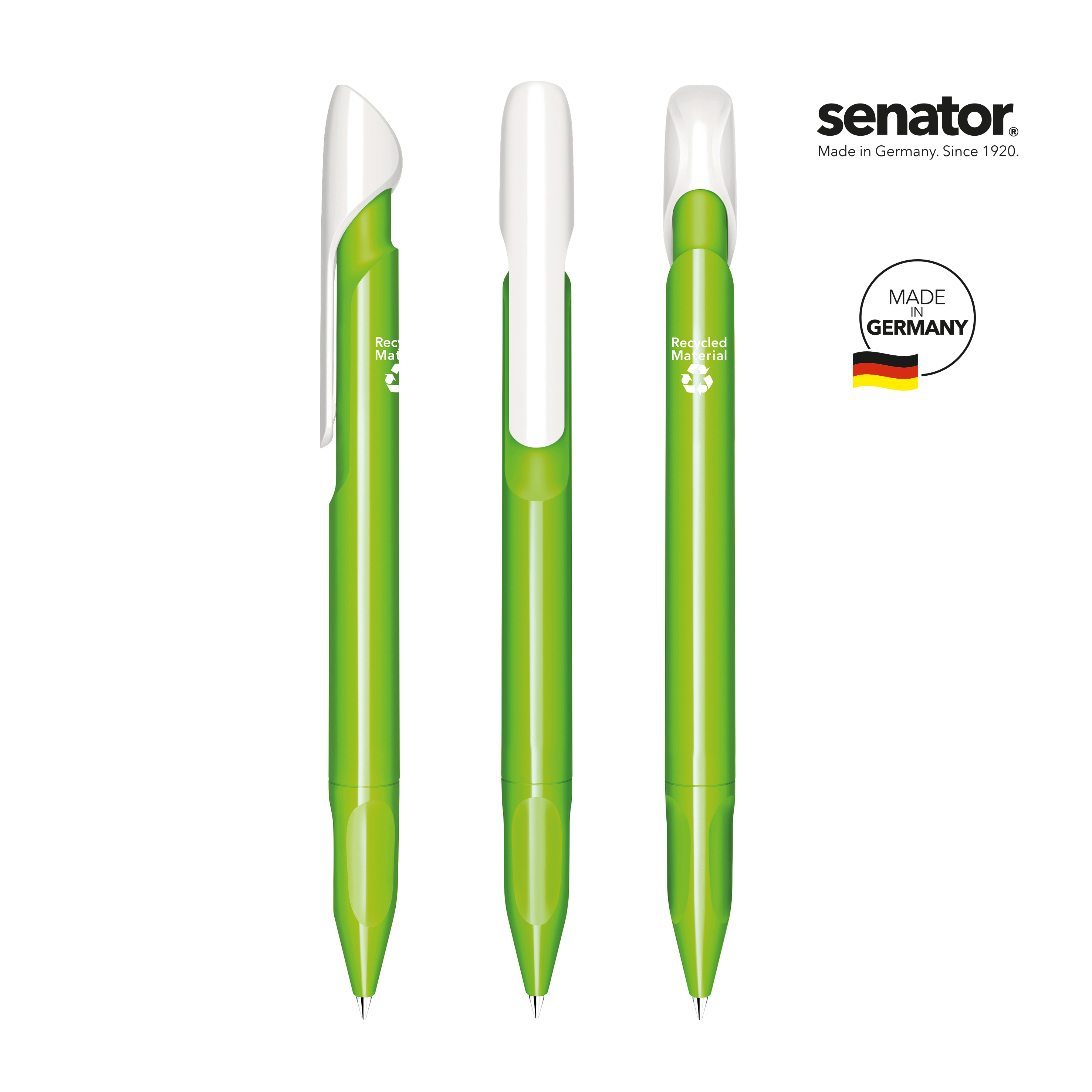 senator Evoxx Duo Polished Recycled Druckkugelschreiber