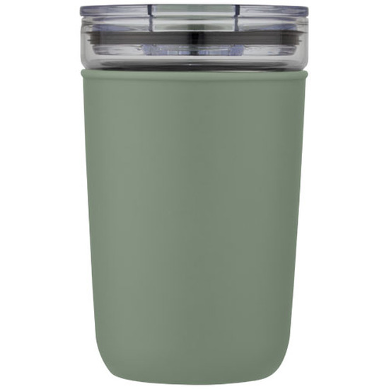 Bello 420 ml Glasbecher mit Außenwand aus recyceltem Kunststoff