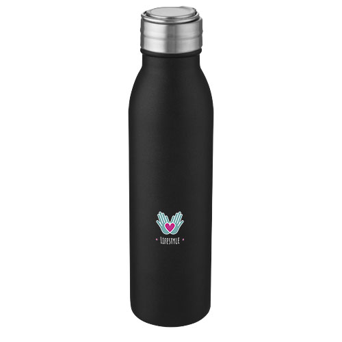 Harper 720 ml RCS-zertifizierte Sportflasche aus Edelstahl mit Metallschlaufe