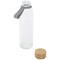 Porto 500 ml Glas-Flasche mit Silikongriff und Bambusdeckel