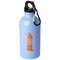 Oregon 400 ml RCS-zertifizierte, einwandige Trinkflasche aus Edelstahl mit Karabinerhaken