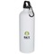 Oregon 750 ml matte RCS-zertifizierte, einwandige Trinkflasche aus recyceltem Edelstahl mit Karabinerhaken