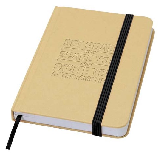 Reed A6 Hardcover Notizbuch, blanko, aus recyceltem Material