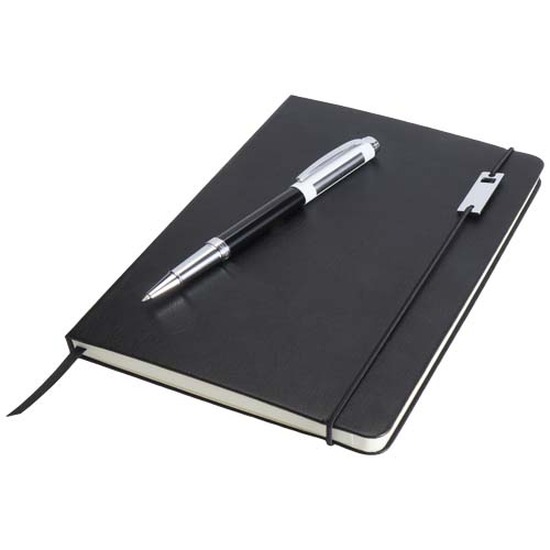 Legato Elegance A5 Hardcover Notizbuch mit Tintenroller Set
