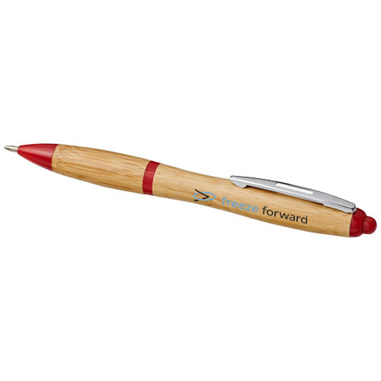 Nash Kugelschreiber aus Bambus (blaue Mine)