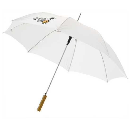 Lisa 23" Automatikregenschirm mit Holzgriff