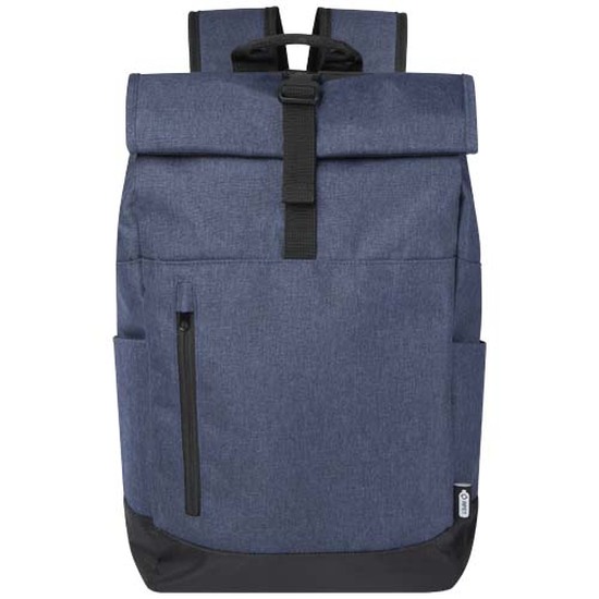 Libra 15,6" GRS recycelter Rolltop Laptop-Rucksack 12L