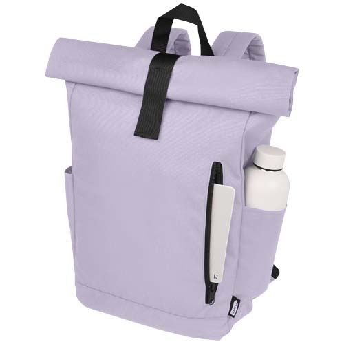 Byron 15,6" GRS RPET Roll-Top Rucksack 18 L