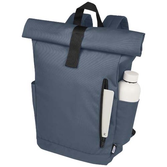 Byron 15,6" GRS RPET Roll-Top Rucksack 18 L