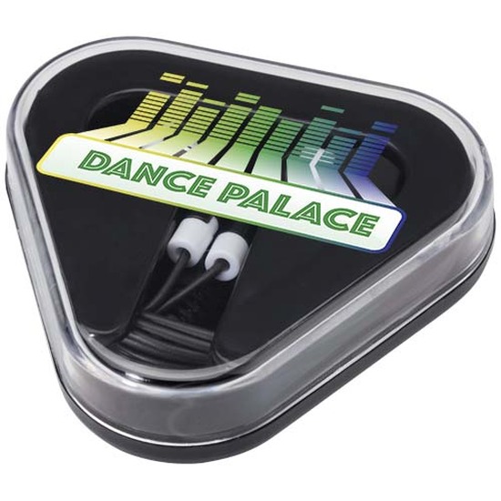 Rebel Ohrhörer mit Aufbewahrungsbox aus recyceltem Kunststoff