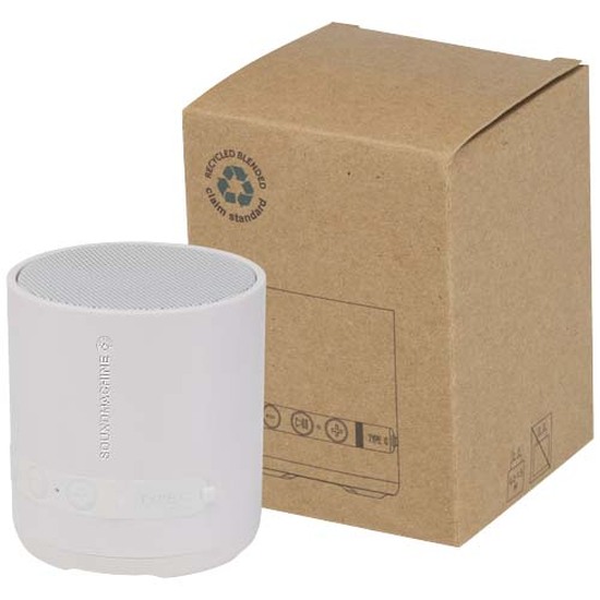 Hunor 3 W kabelloser Lautsprecher aus recyceltem Kunststoff