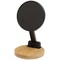 Alcor Klappbare magnetische Smartphonehalterung aus recyceltem Kunststoff mit Bambusdetails