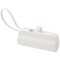 Alnair 10 W 5000 mAh Typ C Powerbank aus recyceltem Kunststoff mit integriertem Klappständer und 2 in 1 Kabel