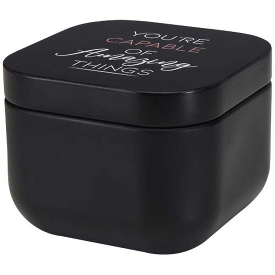 Tindra Quadratische Zinnkerze mit Vanille Duft