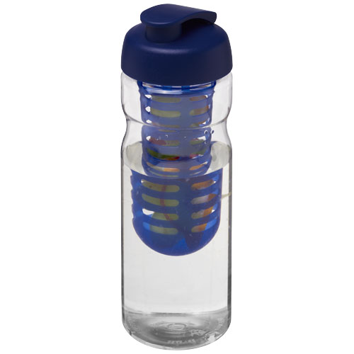 H2O Active® Base 650 ml Sportflasche mit Klappdeckel und Infusor