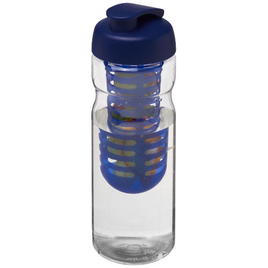 H2O Active® Base 650 ml Sportflasche mit Klappdeckel und Infusor