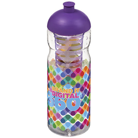 H2O Active® Base 650 ml Sportflasche mit Stülpdeckel und Infusor