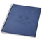 Desk-Mate® A5 recyceltes farbiges Notizbuch mit Spiralbindung