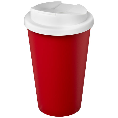 Americano® Eco 350 ml recycelter Becher mit auslaufsicherem Deckel