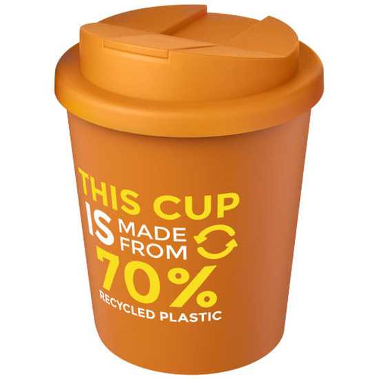 Americano® Espresso Eco 250 ml recycelter Isolierbecher mit auslaufsicherem Deckel
