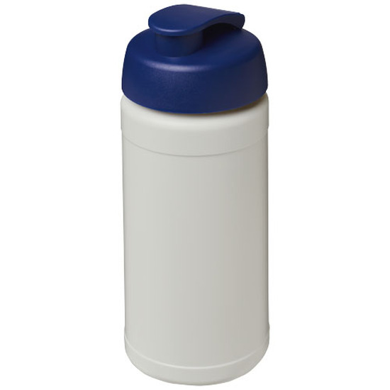 Baseline 500 ml recycelte Sportflasche mit Klappdeckel