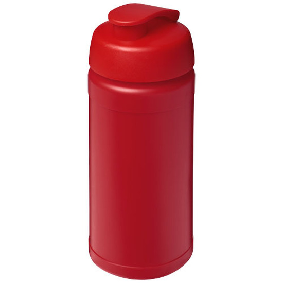 Baseline 500 ml recycelte Sportflasche mit Klappdeckel