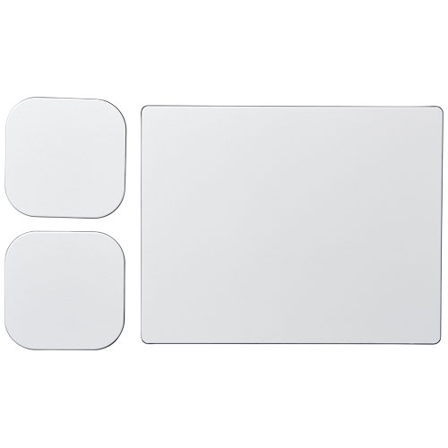 Brite-Mat® Mousepad- und Untersetzer-Set 3