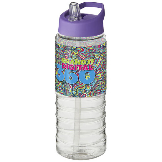 H2O Active® Treble 750 ml Sportflasche mit Ausgussdeckel