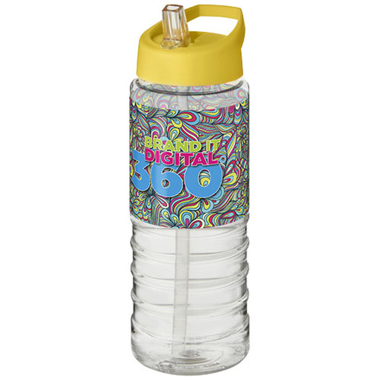H2O Active® Treble 750 ml Sportflasche mit Ausgussdeckel