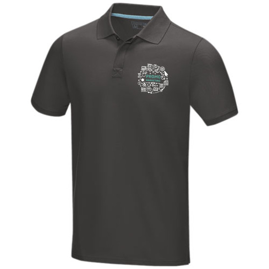 Graphite Poloshirt aus Bio-Baumwolle für Herren