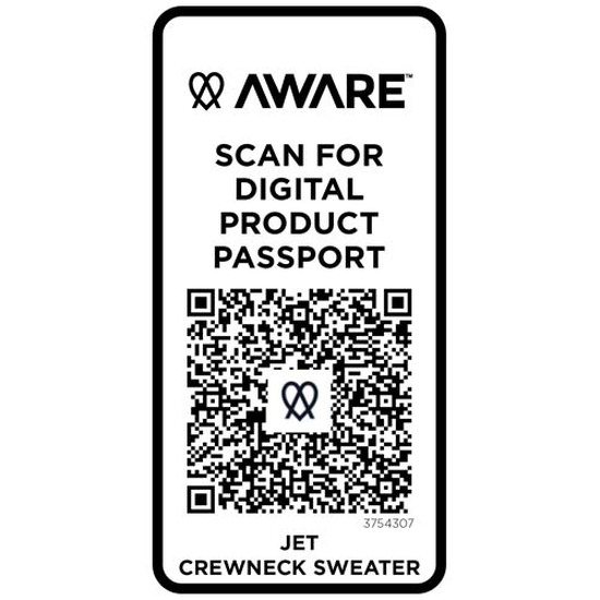 Jet Unisex Aware™ Pullover mit Rundhalsausschnitt aus recyceltem Material