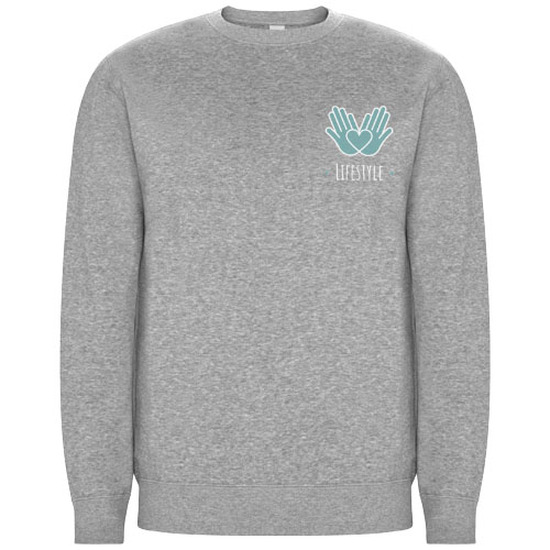 Batian Sweatshirt mit Rundhalsausschnitt aus Bio-Baumwolle Unisex