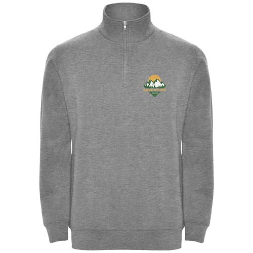 Aneto Pullover mit Viertelreißverschluss