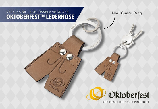 TROIKA Schlüsselanhänger OKTOBERFEST™ LEDERHOSE