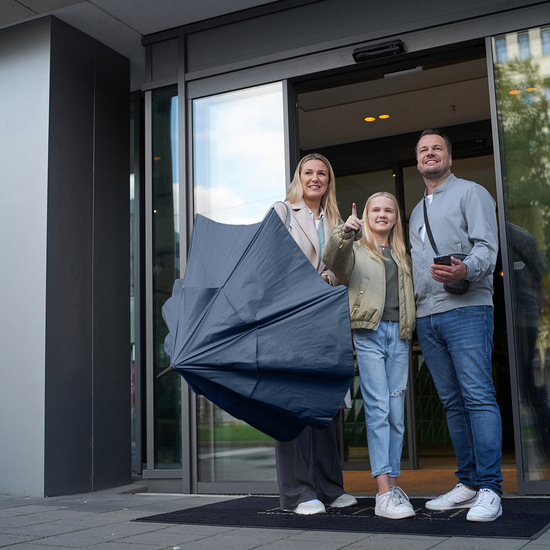 AC-Golf-/Gästeschirm FARE® Doubleface XL Vent