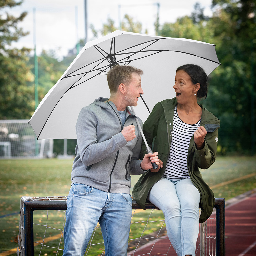 AC-Gästeschirm Jumbo® XL Square Color