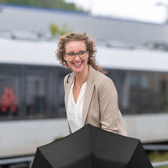 Topless-Taschenschirm